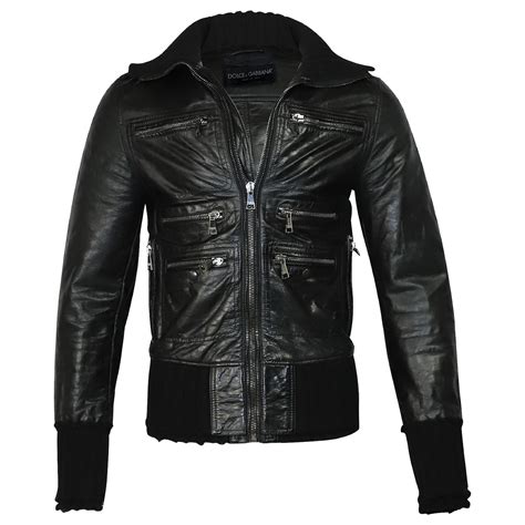 blouson cuir homme dolce gabbana